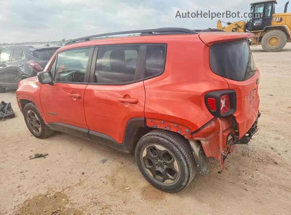 ZACCJAAT8GPD43510 2016 JEEP RENEGADE Оранжевый Задняя левая четверть