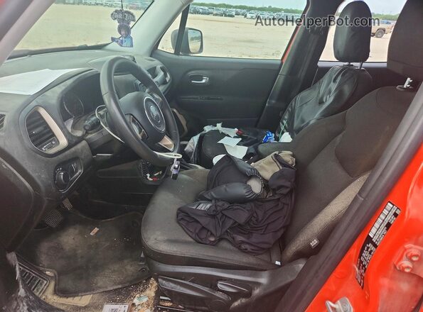 ZACCJAAT8GPD43510 2016 JEEP RENEGADE Оранжевый Вид салона спереди