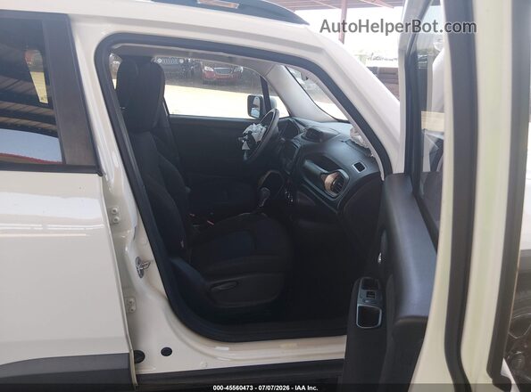 ZACCJABB0HPF98160 2017 JEEP RENEGADE Белый Вид салона спереди