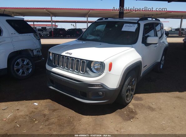 ZACCJABB0HPF98160 2017 JEEP RENEGADE Белый Передняя левая четверть