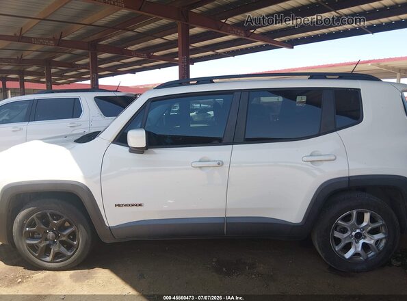 ZACCJABB0HPF98160 2017 JEEP RENEGADE Белый Вид задней части салона