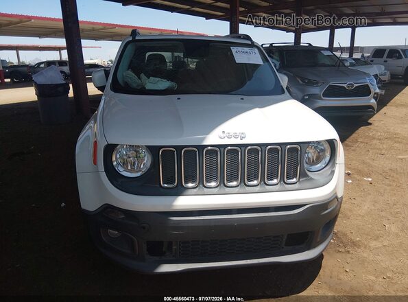 ZACCJABB0HPF98160 2017 JEEP RENEGADE Белый Вид спереди