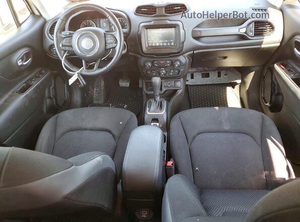 ZACCJABB0JPG73803 2018 JEEP RENEGADE White Вид панелі приладів