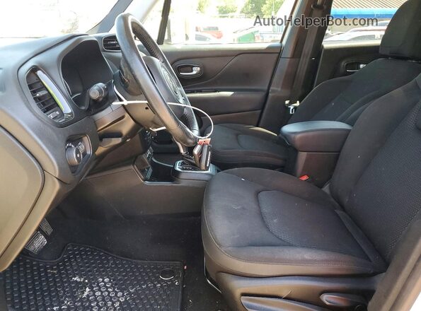 ZACCJABB0JPG73803 2018 JEEP RENEGADE White Вид салону спереду