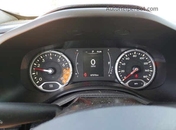 ZACCJABB0JPG73803 2018 JEEP RENEGADE White Вид щитка приладів