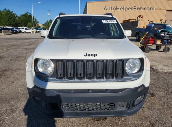 ZACCJABB0JPG95655 2018 JEEP RENEGADE White Вид спереду