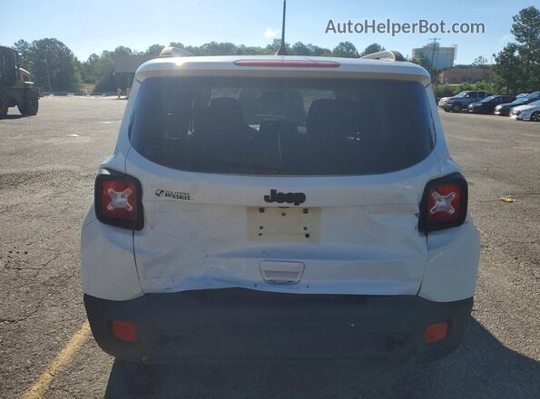 ZACCJABB0JPG95655 2018 JEEP RENEGADE White Вид ззаду
