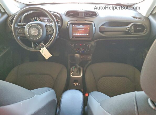 ZACCJABB0JPH00238 2018 JEEP RENEGADE Белый Вид панели приборов