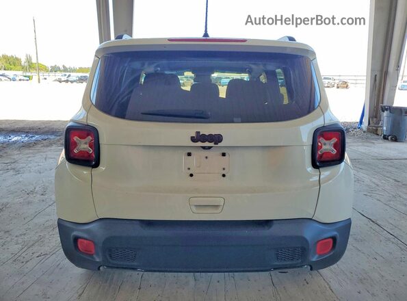 ZACCJABB0JPH00238 2018 JEEP RENEGADE Белый Вид сзади