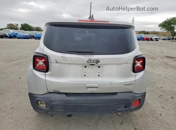 ZACCJABB0JPH07657 2018 JEEP RENEGADE Silver Widok z tyłu