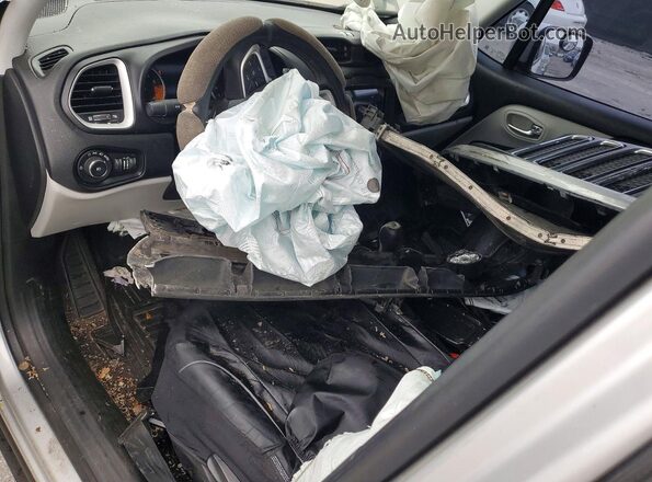 ZACCJABB0JPH07657 2018 JEEP RENEGADE Silver Widok deski rozdzielczej