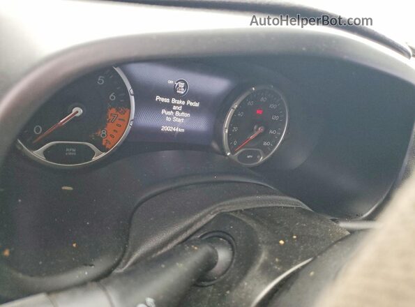 ZACCJABB0JPH07657 2018 JEEP RENEGADE Silver Widok zestawu wskaźników