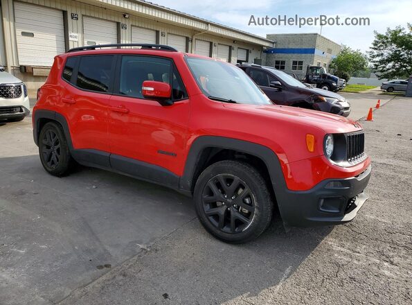 ZACCJABB1HPG01356 2017 JEEP RENEGADE Красный Передняя правая четверть