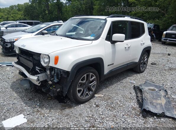 ZACCJABB2HPF21421 2017 JEEP RENEGADE White Vista tres cuartos delantera izquierda