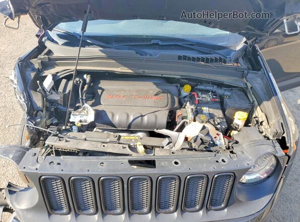 ZACCJABB2JPH39865 2018 JEEP RENEGADE Black Вид підкапотного простору