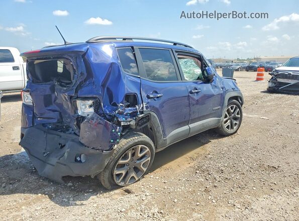 ZACCJABB3HPF13201 2017 JEEP RENEGADE Blue Rear right