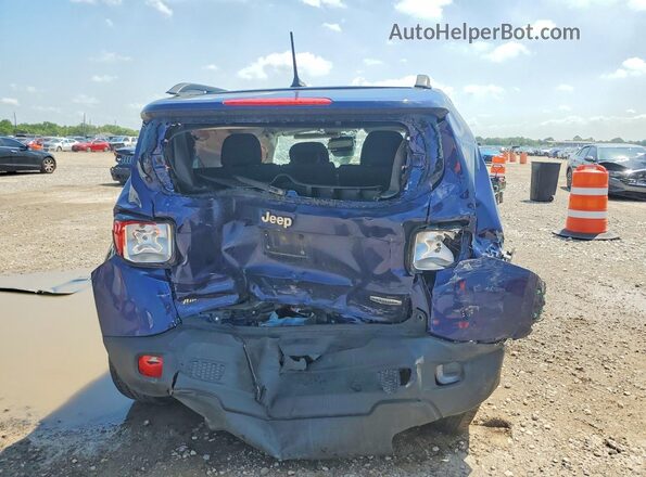 ZACCJABB3HPF13201 2017 JEEP RENEGADE Blue Rear view