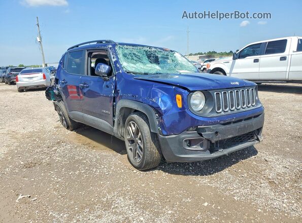 ZACCJABB3HPF13201 2017 JEEP RENEGADE Blue Front right