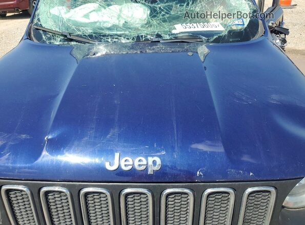ZACCJABB3HPF13201 2017 JEEP RENEGADE Blue Rear interior view