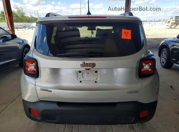ZACCJABB3HPG37775 2017 JEEP RENEGADE Серебряный Вид сзади
