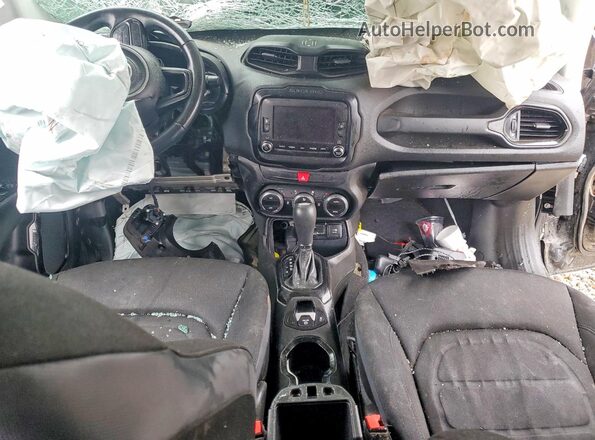 ZACCJABB3HPG49666 2017 JEEP RENEGADE Black Առջևի վահանակի տեսք