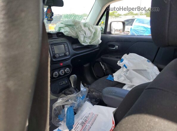 ZACCJABB3HPG50297 2017 JEEP RENEGADE Серый Вид панели приборов