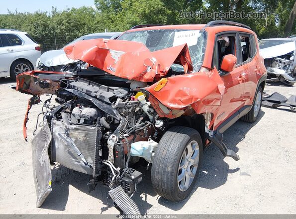 ZACCJABB3JPH10584 2018 JEEP RENEGADE Оранжевый Передняя левая четверть