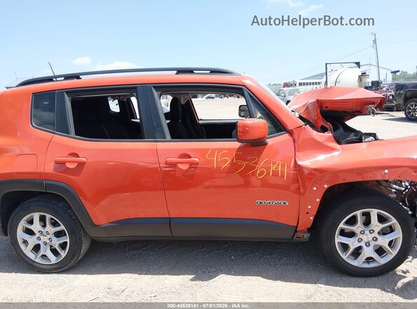 ZACCJABB3JPH10584 2018 JEEP RENEGADE Оранжевый Вид задней части салона