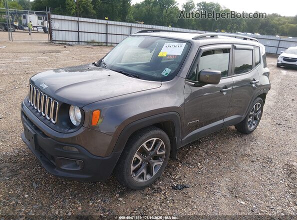 ZACCJABB3JPH18961 2018 JEEP RENEGADE Серый Передняя левая четверть