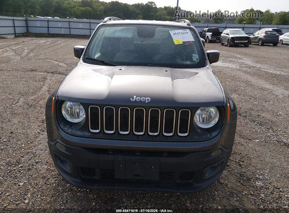 ZACCJABB3JPH18961 2018 JEEP RENEGADE Серый Вид щитка приборов