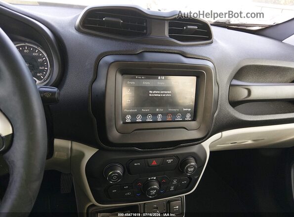 ZACCJABB3JPH18961 2018 JEEP RENEGADE Серый 
