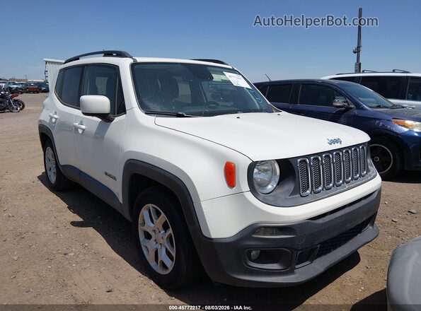 ZACCJABB3JPH94504 2018 JEEP RENEGADE Белый Вид спереди