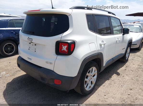 ZACCJABB3JPH94504 2018 JEEP RENEGADE Белый Задняя правая четверть