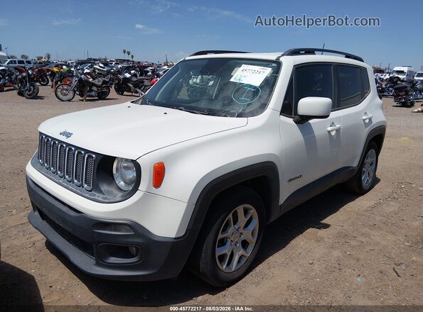 ZACCJABB3JPH94504 2018 JEEP RENEGADE Белый Передняя левая четверть