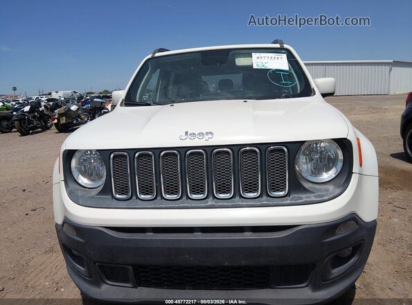 ZACCJABB3JPH94504 2018 JEEP RENEGADE Белый Вид щитка приборов