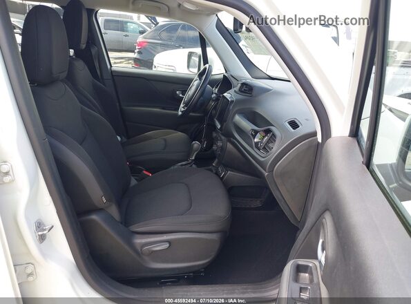 ZACCJABB3JPJ10564 2018 JEEP RENEGADE White Vista interior delantera