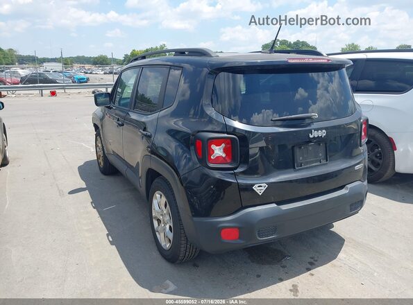 ZACCJABB4HPF63105 2017 JEEP RENEGADE Black Tył lewy