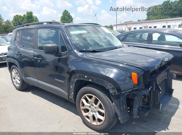 ZACCJABB4HPF63105 2017 JEEP RENEGADE Black Widok wnętrza z tyłu