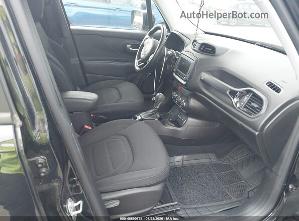 ZACCJABB4HPF77621 2017 JEEP RENEGADE Black Widok wnętrza z przodu