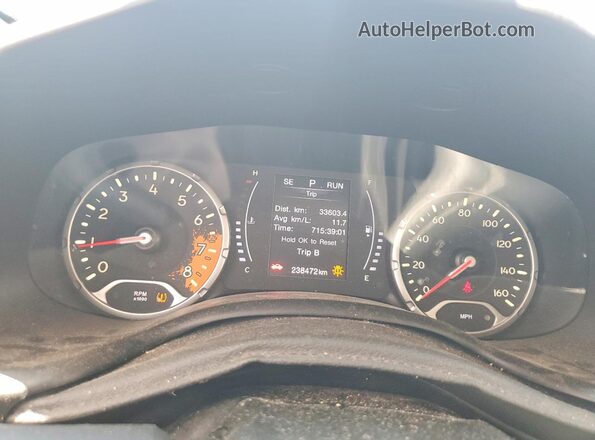 ZACCJABB4JPH37714 2018 JEEP RENEGADE Black Instrument cluster view