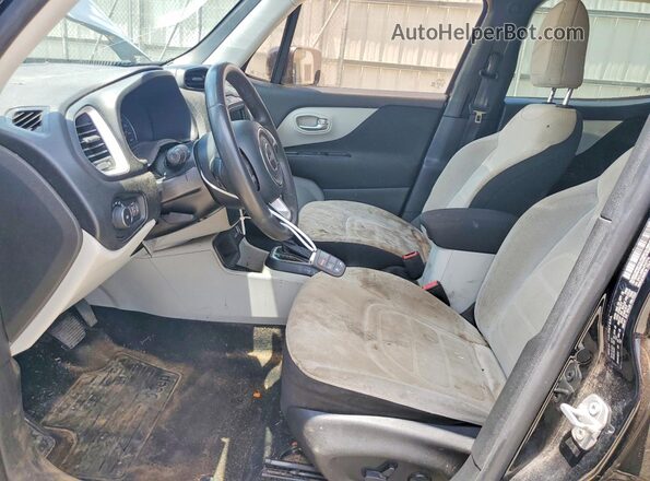 ZACCJABB4JPH37714 2018 JEEP RENEGADE Black Front interior view