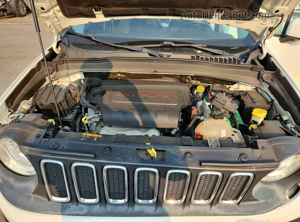 ZACCJABB5HPE49565 2017 JEEP RENEGADE White უკანა სალონის ხედი
