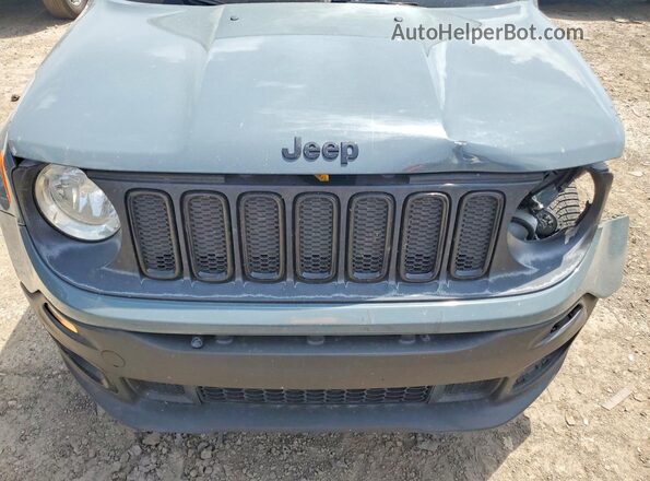 ZACCJABB5HPG26552 2017 JEEP RENEGADE Gray Вид підкапотного простору