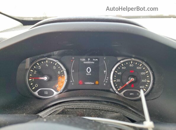 ZACCJABB5HPG26552 2017 JEEP RENEGADE Gray Вид щитка приладів