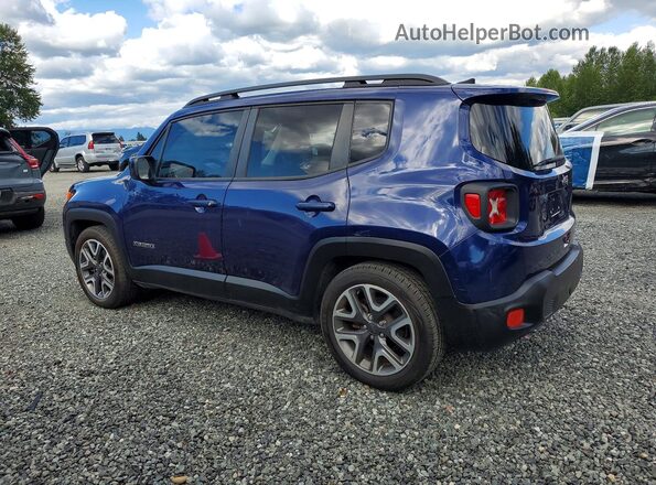 ZACCJABB5JPJ30878 2018 JEEP RENEGADE Blue Rear left