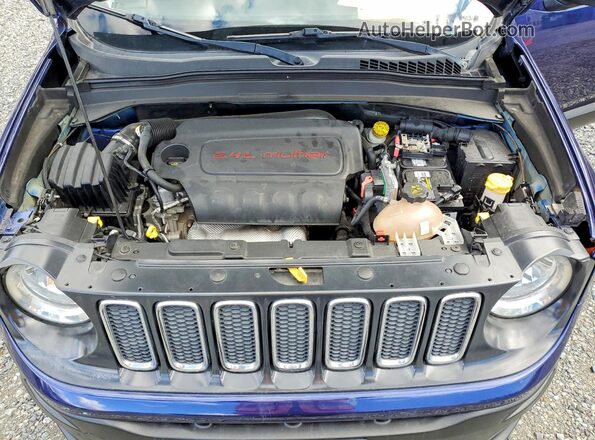 ZACCJABB5JPJ30878 2018 JEEP RENEGADE Blue Engine compartment view