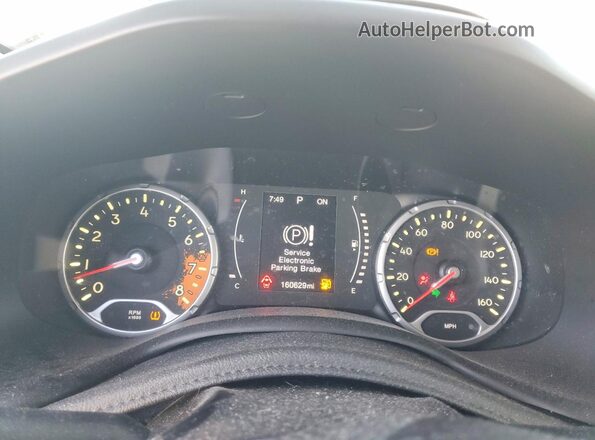 ZACCJABB6HPF08526 2017 JEEP RENEGADE Gray Vista del cuadro de instrumentos