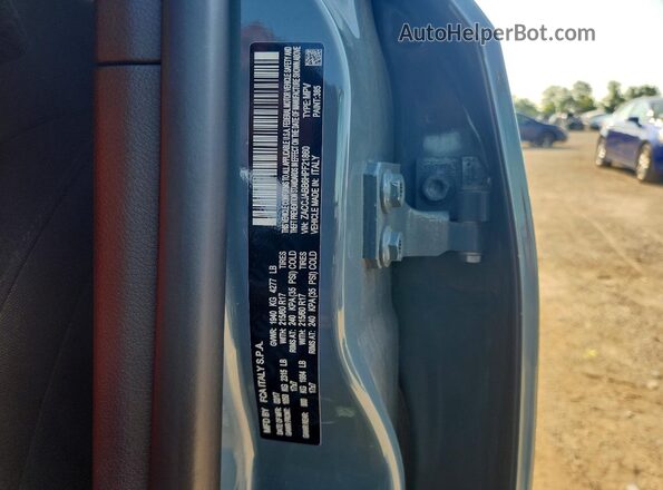 ZACCJABB6HPF21860 2017 JEEP RENEGADE Gray Vista del compartimento del motor