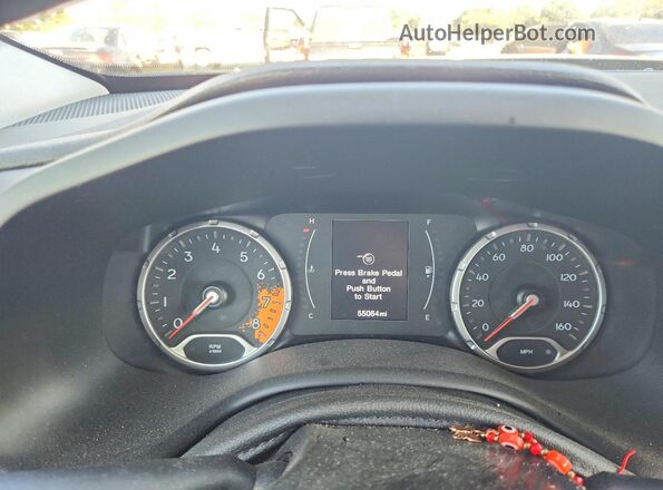 ZACCJABB6HPF21860 2017 JEEP RENEGADE Gray Vista del cuadro de instrumentos