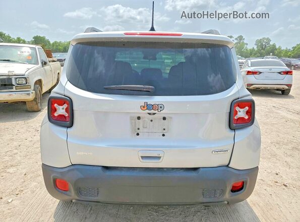 ZACCJABB6JPJ09148 2018 JEEP RENEGADE Silver Widok z tyłu